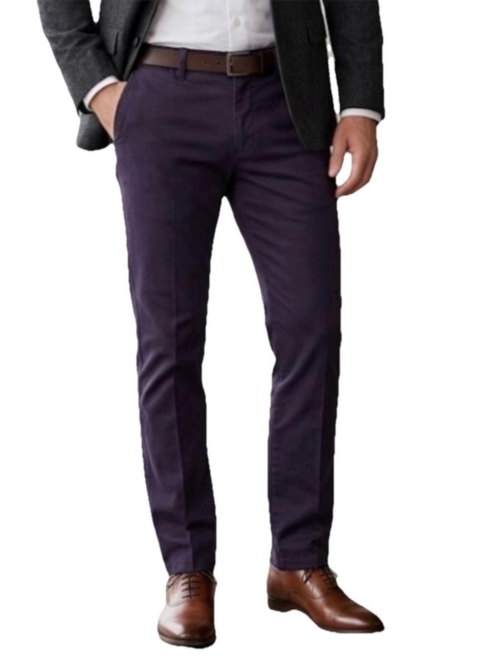 Bonobos Men’s Slim Blue Cotton Dress Pants Size 28/28